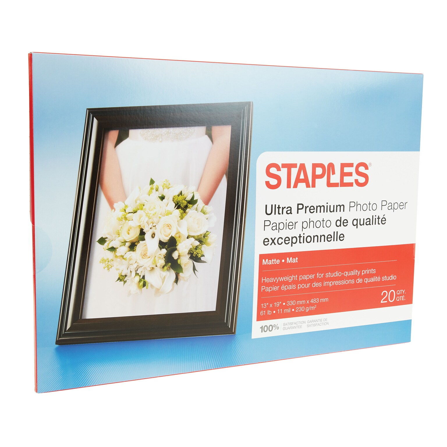 Ultra Premium Photo Paper, 13 x 19, Matte, 20/Pack (19896-CC)