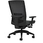Union & Scale Workplace2.0™ Fabric Task Chair, Iron Ore, Adjustable Lumbar, 2D Arms, Advanced Synchro Tilt