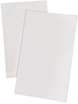 Ampad Scratch Pad,Size 5 x 8, White Paper , No Ruling, 100 Sheets/Pad, 12/DZ (21-432)