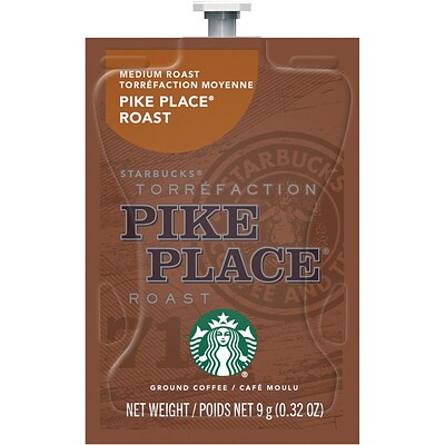 FLAVIA® Starbucks® Pike Place Coffee Freshpacks, Medium Roast, 80/Carton (MDR10097)