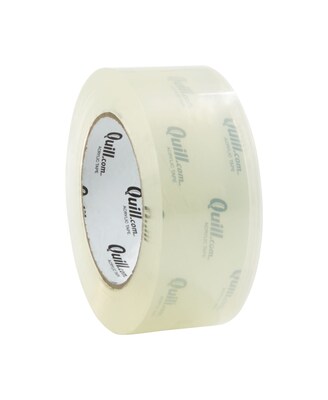 Quill Brand® Acrylic Packaging Tape, 2.6 Mil, 2" x 109 yds., Clear, 6/Pack (ST-QA26L6)