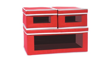 3 Piece Lidded Storage Box Set