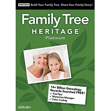 Individual Software Family Tree Heritage Platinum 15 for Mac (1 User) [Download]
