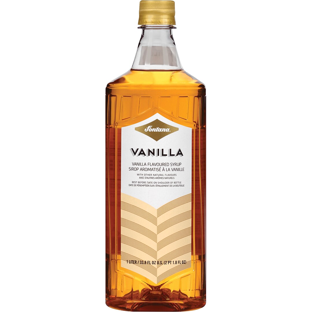 Buy Fontana Vanilla Flavored Coffee Syrup 1l Quill Com