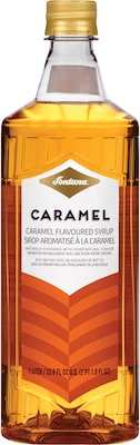 Fontana Caramel Flavored Coffee Syrup, 1L