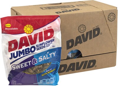 David Jumbo  Sweet and Salty, 5.25 oz, 12 Count