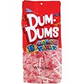 Dum Dums Lollipops, Color Party Light Pink, Bubble Gum Flavor, 12.8 oz., 75 Count Bag, 2 Pack (28200)