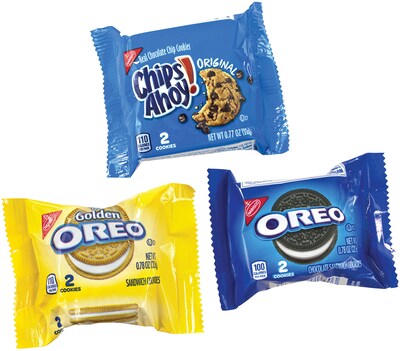Nabisco Cookies Variety Pack, 60 Packs/Box (220-00729)