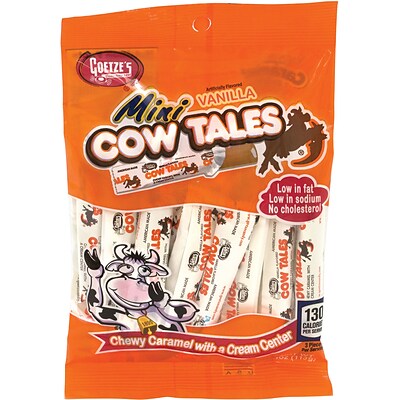 Cow Tales Mini Vanilla, 4 oz, 12 Count