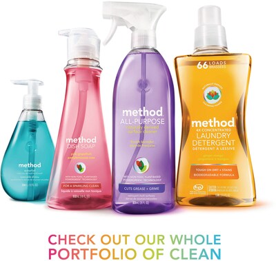 Method® Antibacterial All Purpose Cleaner, Wildflower, 28oz