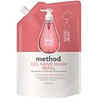Method Gel Hand Soap Refill, Pink Grapefruit, 34 Ounce (00655)