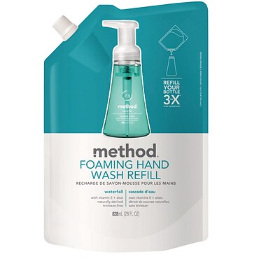 Method Foaming Hand Wash Refill Waterfall 28 oz (01366)