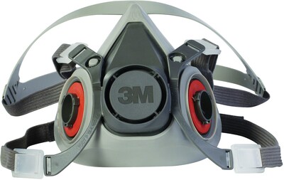 3M™ Half Facepiece Respirator, 6000 Series, Reusable, Small