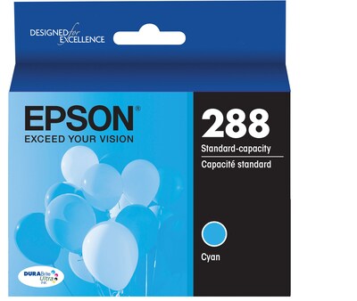 Epson T288 Cyan Standard Yield Ink Cartridge (T288220-S)