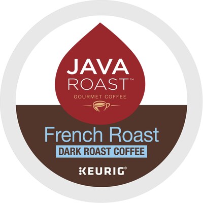 Java Roast French Roast Coffee Keurig® K-Cup® Pods, Dark Roast, 96/Carton (52966CT)