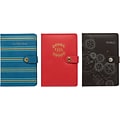 Debossed Leather Journal, 6 x 8.5, Assorted Colors, 256 Pages (MJ16A-69)