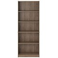 Ameriwood Hayden 5 Shelf Bookcase, Grey Sonoma Oak, 72H (9615333ST)