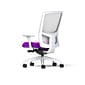 Union & Scale Workplace2.0™ Fabric Task Chair, Amethyst, Integrated Lumbar, 2D Arms, Synchro
