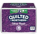 Quilted Northern Ultra Plush Toilet Paper, 3-Ply, White, 154 Sheets/Roll, 36 Rolls/Carton (873945)