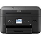 Epson WorkForce WF-2860 Wireless Color Inkjet All-In-One Printer, Black (C11CG28201)