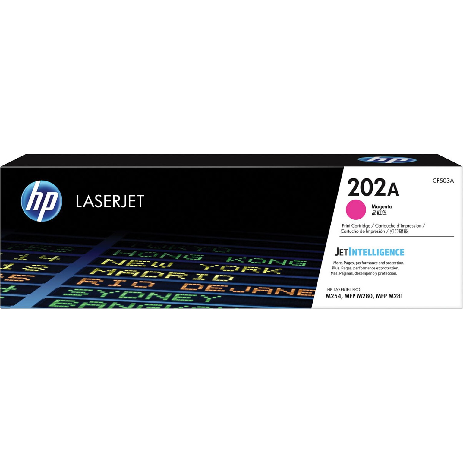 HP 202A Magenta Standard Yield Toner Cartridge (CF503A)