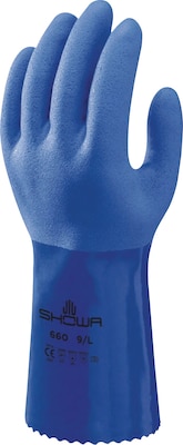 SHOWA® Atlas Fully Coated Triple-Dipped PVC Glove, Chemical Resistant, 12" Length, 2XL