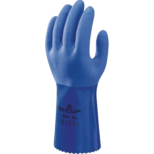 SHOWA® Atlas Fully Coated Triple-Dipped PVC Glove, Chemical Resistant, 12 Length, 2XL