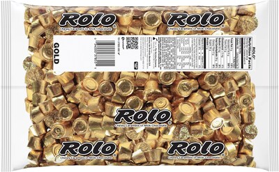 Rolo Gold Foil Milk Chocolate & Caramel Pieces, 66.7 oz. (246-00058)