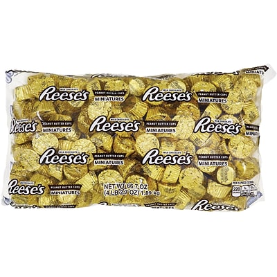 Reese's Peanut Butter Cups Miniatures, 66.7 Oz. (HEC00093)