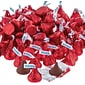 HERSHEY'S KISSES Red Foil Milk Chocolate Pieces, 66.67 oz. (HEC60286)