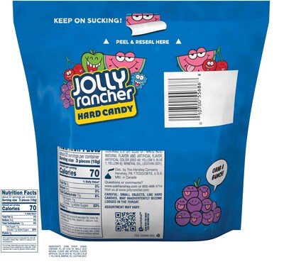 Jolly Rancher Hard Candy, Assorted Flavors, 14 oz., (HEC55686)