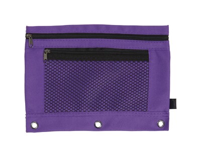 Staples Pencil Pouch, Assorted Colors