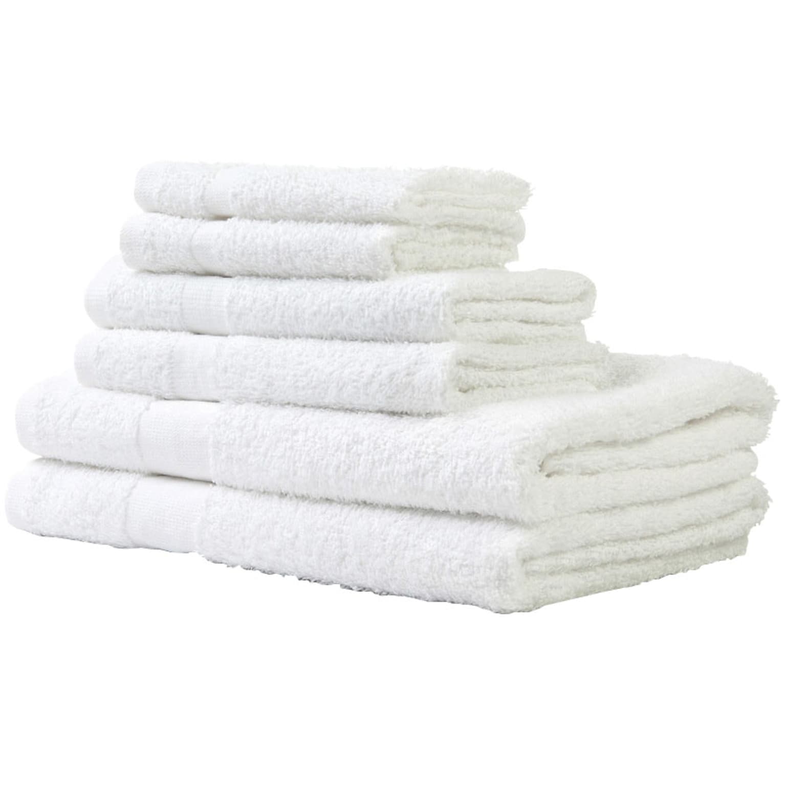 Petra Cotton Bath Towel, 24 x 50, WHITE (CC2450)