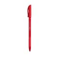 TRU RED™ Ballpoint Gripped Pen, Medium Point, 1.0mm, Red, Dozen (52866)