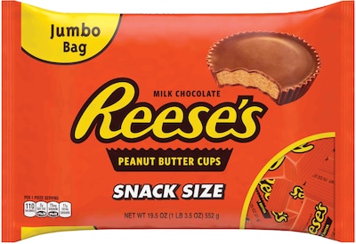 Reese's Snack Size Peanut Butter Cups, 19.5 oz. (246-00012)