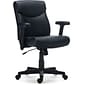 Quill Brand® Traymore Luxura Managers Chair, Black