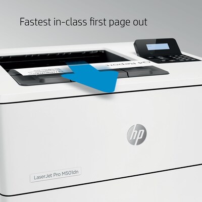 HP LaserJet Pro M501dn Laser Printer with Built-In Ethernet and Duplex Printing (J8H61A)