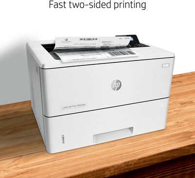 HP LaserJet Pro M501dn Black & White Laser Printer, Single-Function, Print (J8H61A#BGJ)