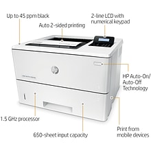 HP LaserJet Pro M501dn Laser Printer with Built-In Ethernet and Duplex Printing (J8H61A)