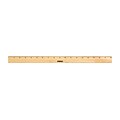 Staples 12 Beveled Wood Ruler (51904)