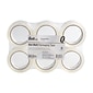 Quill Brand® Hot Melt Shipping Packaging Tape; 3.0 Mil, 2" x 55 yds, Clear, 6/Pack (F221/9013CL)