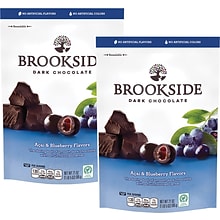 BROOKSIDE Dark Chocolate Acai and Blueberry Flavors, 21 Ounces, 2/BD (HEC91145)