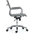 Quill Brand® Everell Fabric Managers Chair, Gray (53279)