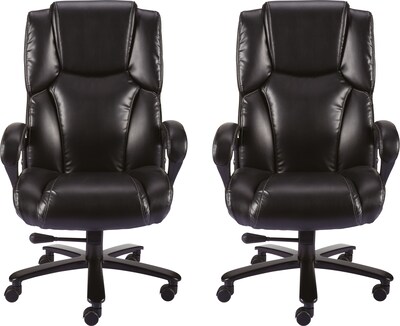 BOGO Quill Brand® Glenvar Bonded Leather Big and Tall Chair