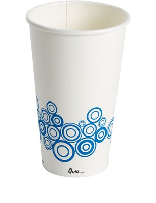Quill Brand® Paper Hot Cups, 16 oz., 50/Pack