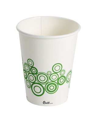 Quill Brand® Paper Hot Cups, 12 oz., 50/Pack
