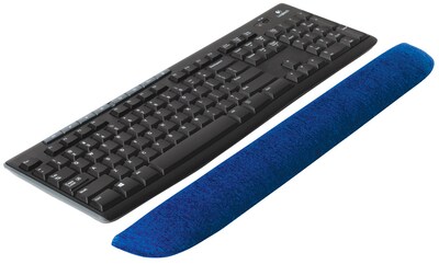 Staples Gel Keyboard Wrist Rest, Blue