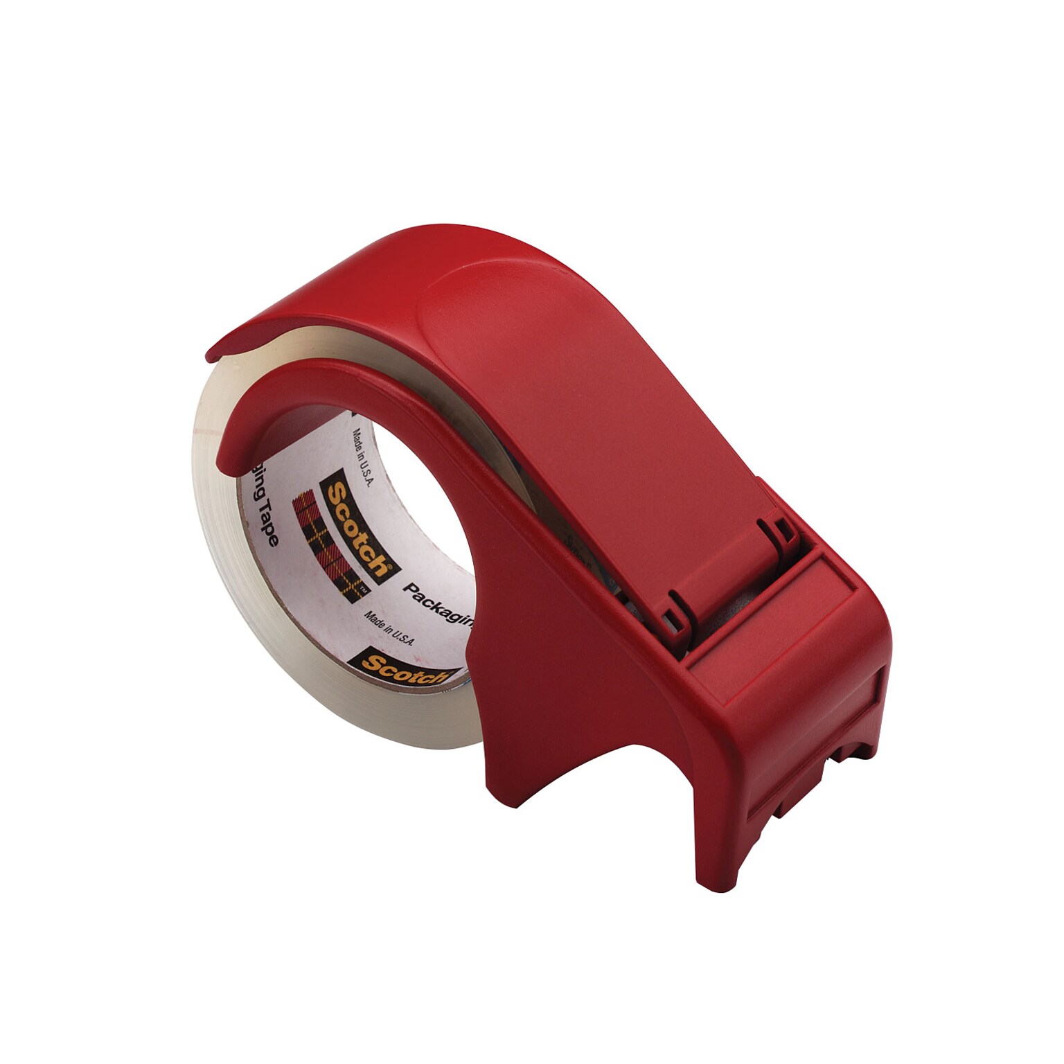 Scotch Packing Tape Hand Dispenser, 3 Core, Red (DP-300-RD)
