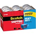 Scotch® Heavy-Duty Packing Tape, 1.88W x 54.6 Yards, Clear, 18 Rolls (3850-18CP)