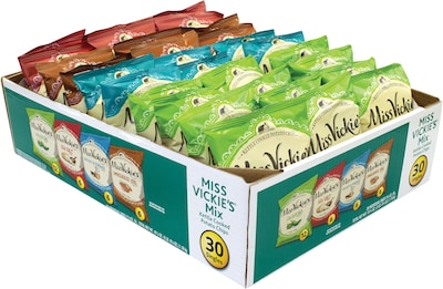 Miss Vickies Kettle Cooked Variety Potato Chips, 30 Bags/Pack (295-00010)